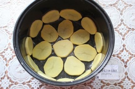 Картопляна запіканка з сиром в мультиварці рецепт з фото
