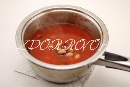 Консервована квасоля в томатному соусі на зиму покроковий рецепт з фото