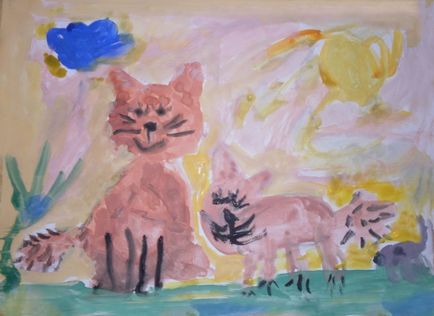 Конспект заняття з малювання «кіт або кішка» (за мотивами музичної композиції д