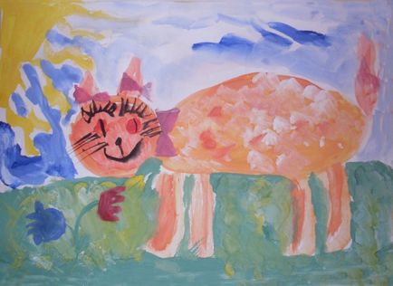 Конспект заняття з малювання «кіт або кішка» (за мотивами музичної композиції д