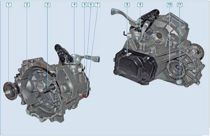 Коробка передач volkswagen polo sedan 1