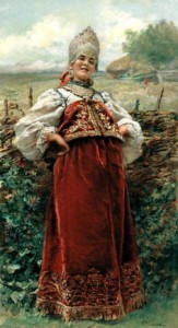 nemesség ruha Oroszország ix-XVII században, a környezetet (Rus) nemesség ruha Oroszország ix-XVII században, a környezetet