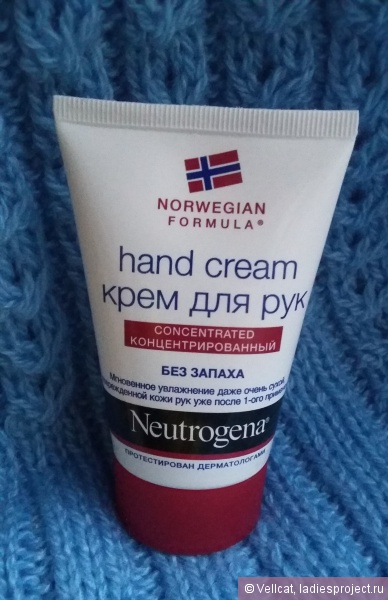 Крем для рук neutrogena norwegian formula концентрований без запаху - відгуки, фото і ціна