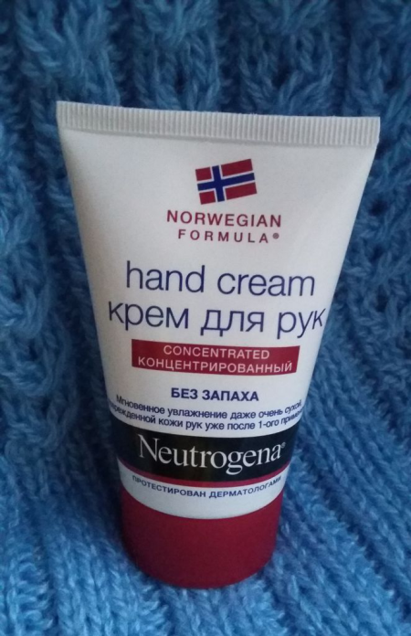 Cremă de mână neutrogena norvegiană formulă concentrat inodor - recenzii, fotografii și preț