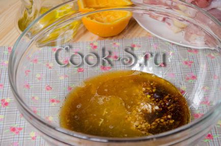 Csirkecomb narancsos máz - lépésről lépésre recept fotókkal, csirke ételek (recept) Csirkecomb narancsos máz - lépésről lépésre recept fotókkal, csirke ételek