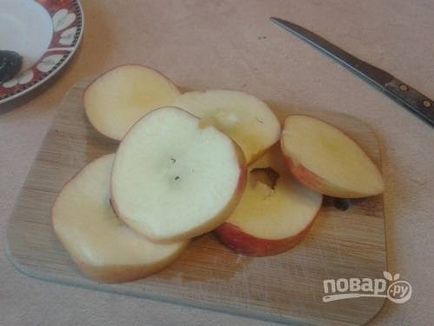 File de pui cu mere și prune - rețetă pas cu pas cu fotografie