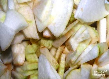 File de pui cu mere în cuptor - rețetă pas cu pas cu fotografie