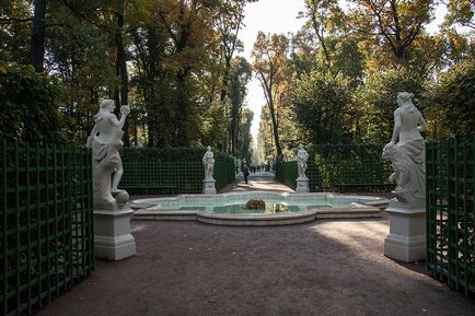 Grădina de vară pe hartă Sankt-Petersburg, adresa, metro 