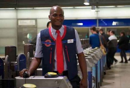 A londoni metró egy rövid használati turista, hello, london