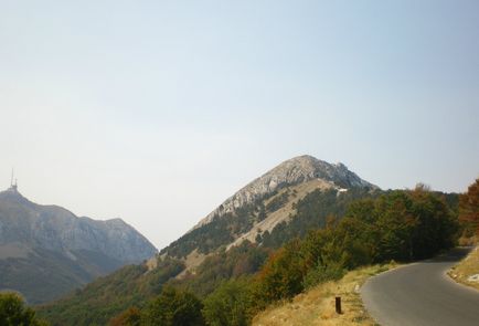 Lovcen Cetinje és - egyéni utak