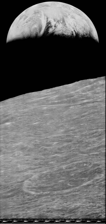 Cele mai bune fotografii ale pământului și ale lunii din spațiu