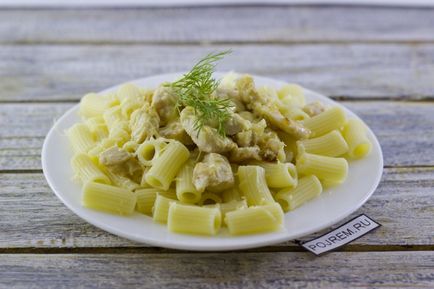 Макарони з куркою - покроковий рецепт з фото як приготувати