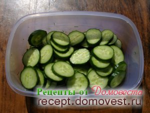 Sós uborka 5 percig - recept domovesta