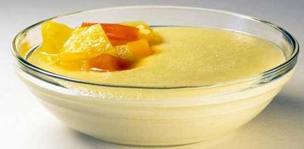 Manna porridge proporțiile corecte de lapte și mango, rețete