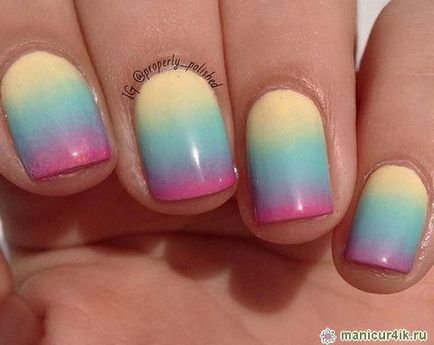 Divatos Nail Design tavaszi-nyári 2015 (fotó)