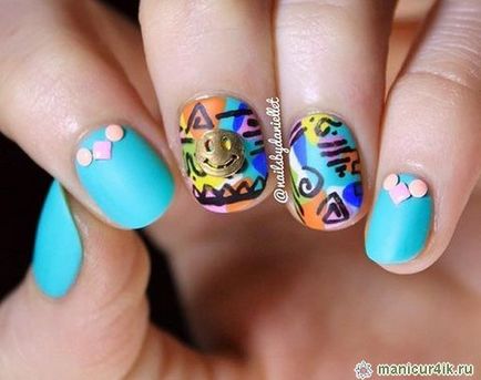 Divatos Nail Design tavaszi-nyári 2015 (fotó)