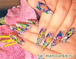 Divatos Nail Design tavaszi-nyári 2015 (fotó)