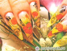 Divatos Nail Design tavaszi-nyári 2015 (fotó)