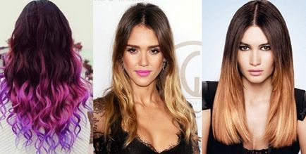 Colorarea părului la modă 2017, evidențierea, colorarea