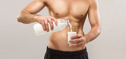 Молоко до і після тренування чи можна