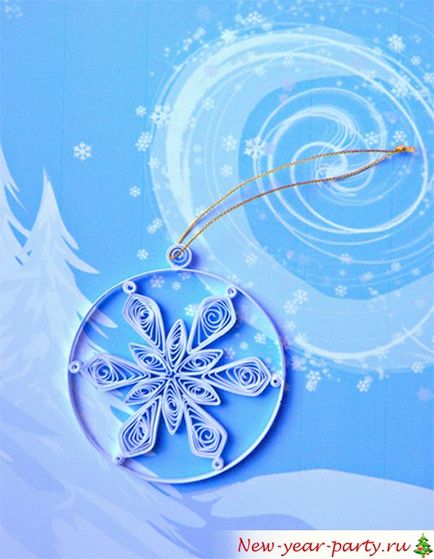Karácsonyi golyó a technika Quilling - fotó ötletek egy szép ünnep! (Karácsonyi labdák fotó Quilling rendszer) Karácsonyi golyó a technika Quilling - fotó ötletek egy szép ünnep!