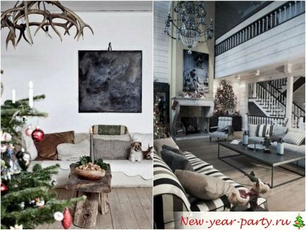 Новорічний інтер'єр 2018 - 50 фото-ідей для вашого будинку!