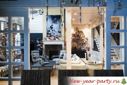 Новорічний інтер'єр 2018 - 50 фото-ідей для вашого будинку!