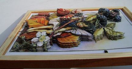 Térfogati decoupage (Art Francese) - Fair Masters - kézzel készített, kézzel készített