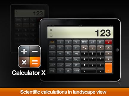 Огляд калькуляторів для ipad