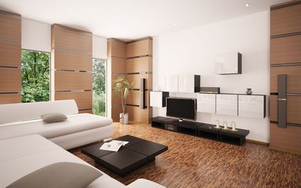 Design interior al livingului într-un stil modern și clasic, designul podelei, pereților și tavanelor, idei