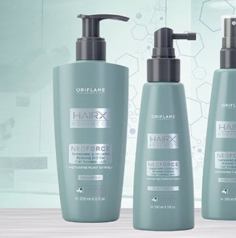 Oriflame de îngrijire a părului de la oriflame hairx și lapte & miere