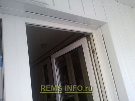 Finisarea balconului cu panouri din PVC cu reparatii pre-izolatie, balcon si loggie