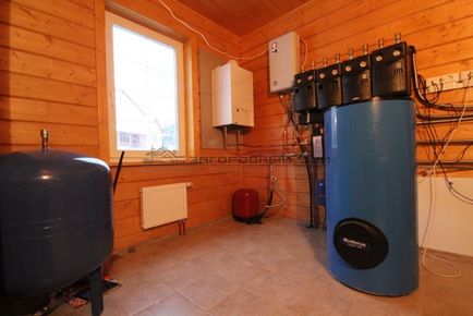 Încălzirea unui proiect din lemn și instalarea unui sistem de încălzire într-o casă din lemn