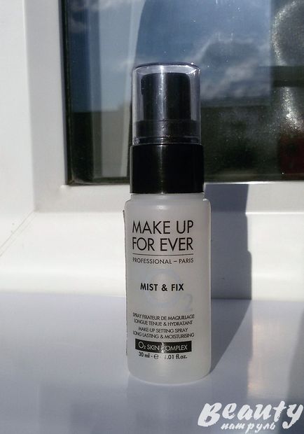 Відгуки про спреї-фіксаторі для макіяжу make up for ever mist & amp; fix spray