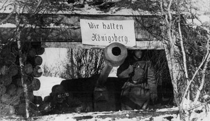 Căderea lui Koenigsberg, pe măsură ce au luat cea mai impresionantă cetate a celui de-al Treilea Reich - politicusul