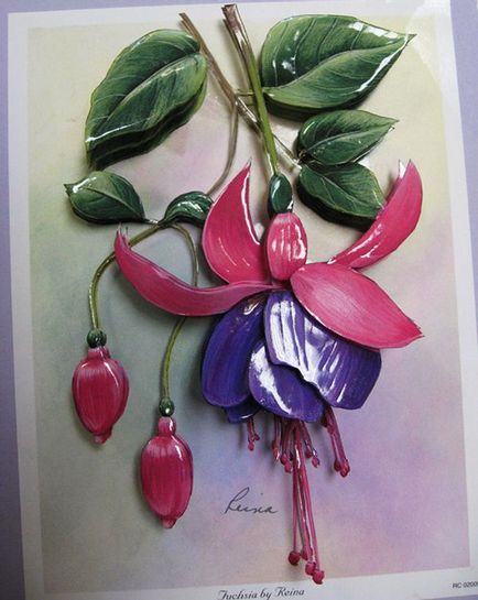 Papertole, arte-Francese vagy 3D decoupage (decoupage) Papertole, arte-Francese vagy 3D decoupage