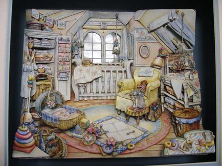 Papertole, arte-franchez sau 3d decoupage