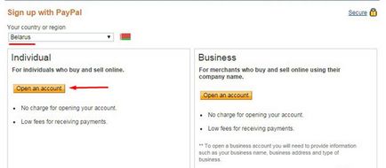 Paypal în Belarus! Cum se înregistrează un cont și ce este pentru el