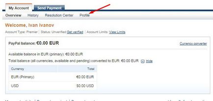 Paypal în Belarus! Cum se înregistrează un cont și ce este pentru el