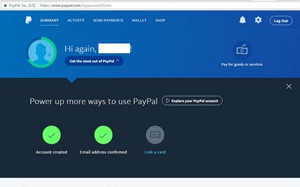 Paypal regisztráció fehéroroszországi orosz hivatalos honlapon Paypal