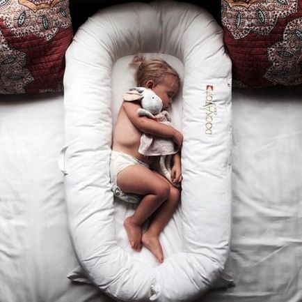 Переносна овальна дитяче ліжечко - трансформер своїми руками
