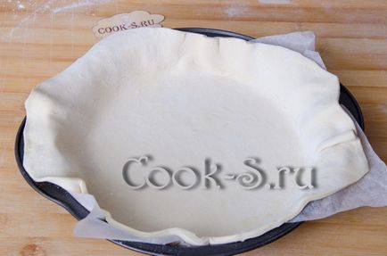 Пиріг з картоплею, шинкою і грибами - покроковий рецепт з фото, випічка