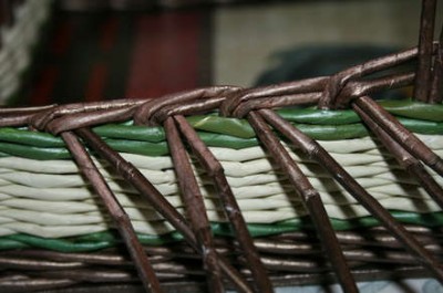 Weaving újság csövek