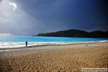 Plaje oludeniz albastru lagună, beljekiz, kidrak (curcan)