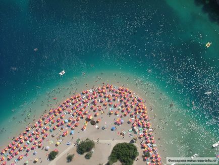 Пляжі Олюденіз блакитна лагуна, бельджекіз, кідрак (Туреччина)
