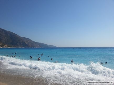 Plaje oludeniz albastru lagună, beljekiz, kidrak (curcan)