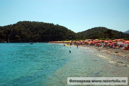 Plaje oludeniz albastru lagună, beljekiz, kidrak (curcan)