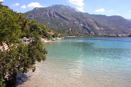 Plaje oludeniz albastru lagună, beljekiz, kidrak (curcan)