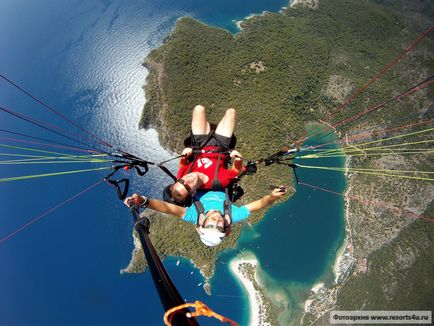 Plaje oludeniz albastru lagună, beljekiz, kidrak (curcan)