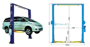 Ridicarea garajului - auto, mini, mobil, foarfeca, înălțimea și dimensiunile garajului